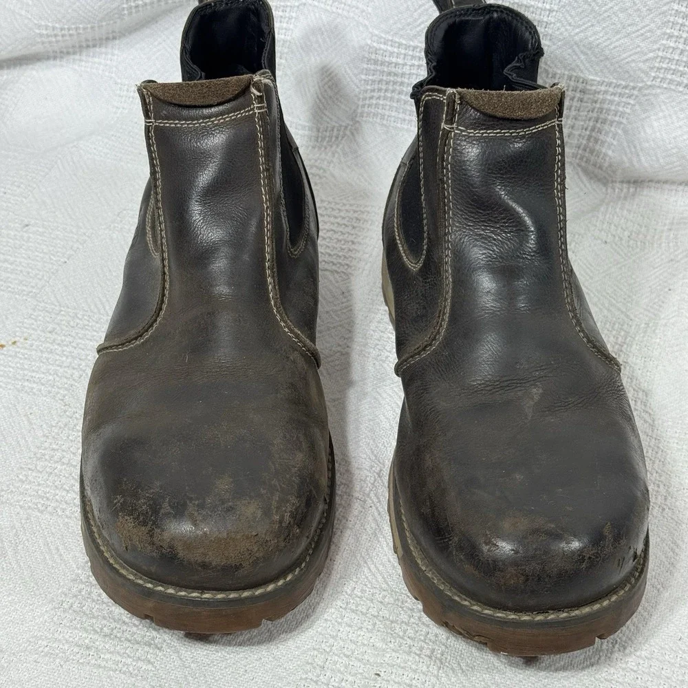 Keen Shoes Men's Seattle‎ Romeo Chelsea Steel Toe Boots Size 10.5